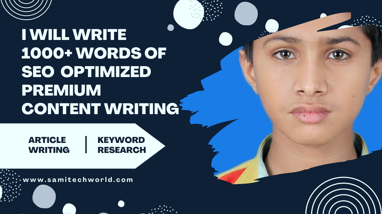 I will write 1000+ Word of SEO Optimized Premium Article Writing, Content Writing, Keyword Research