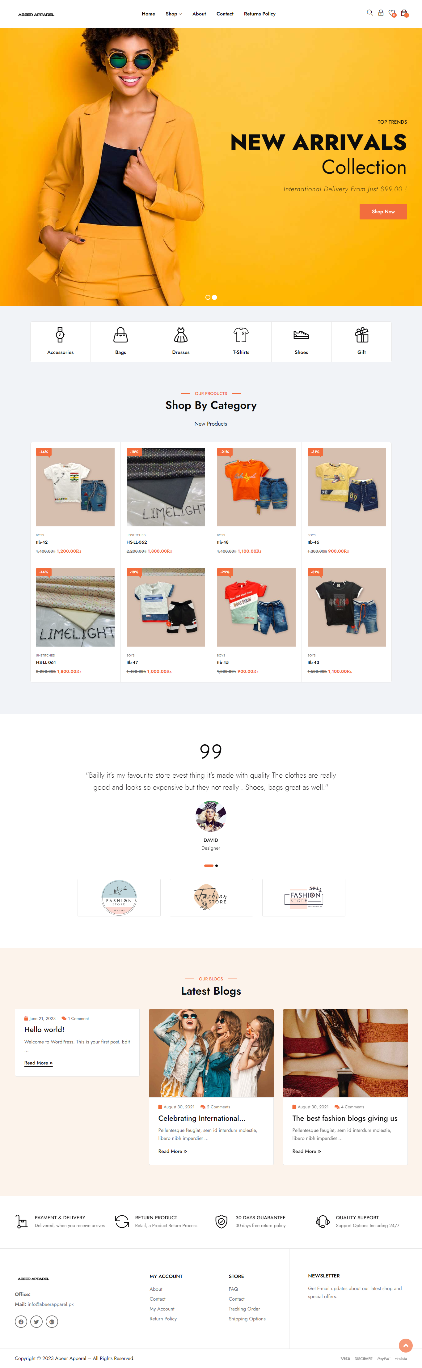 create ecommerce website using woocommerce online store