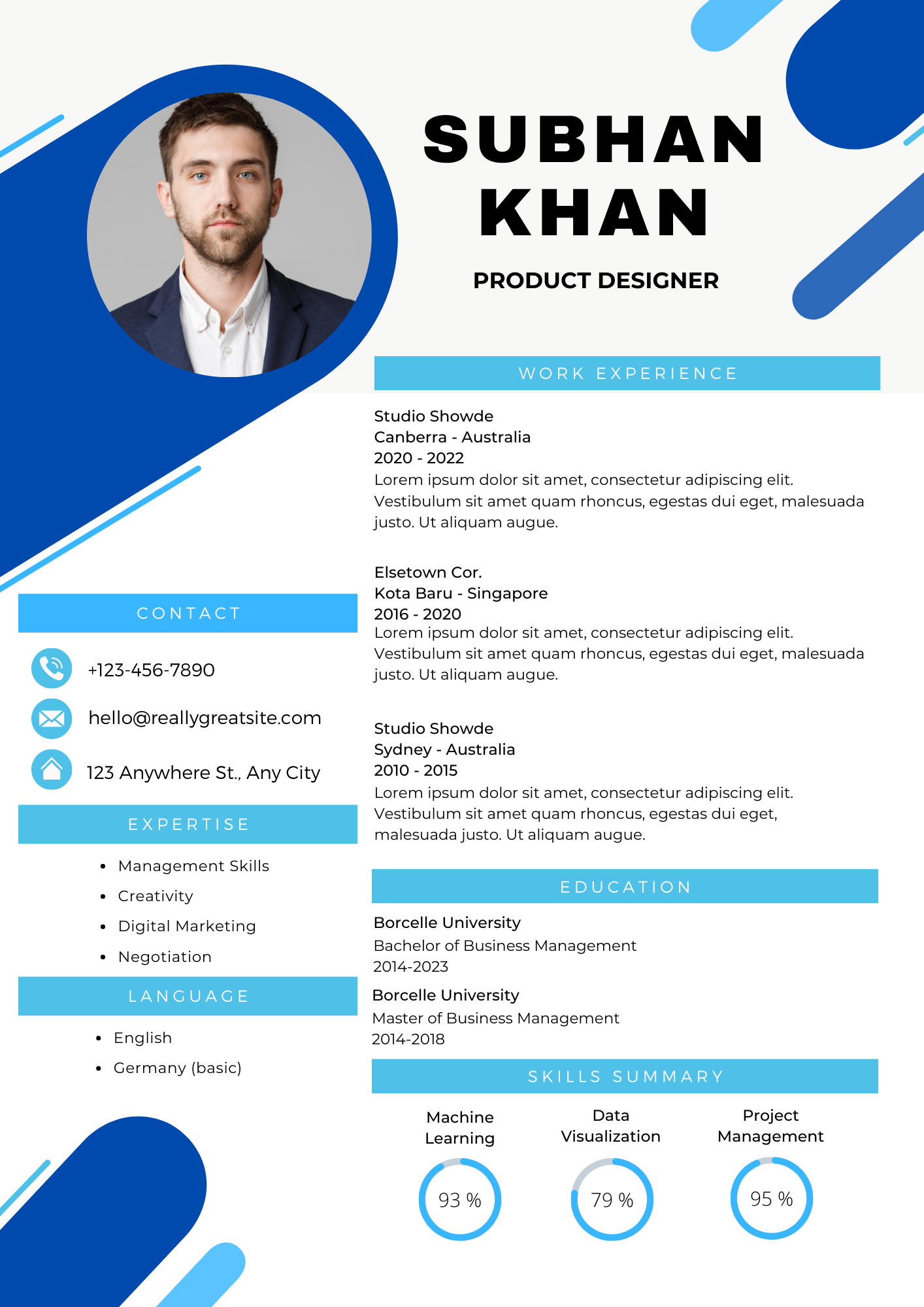 I will create commercial resumes for you