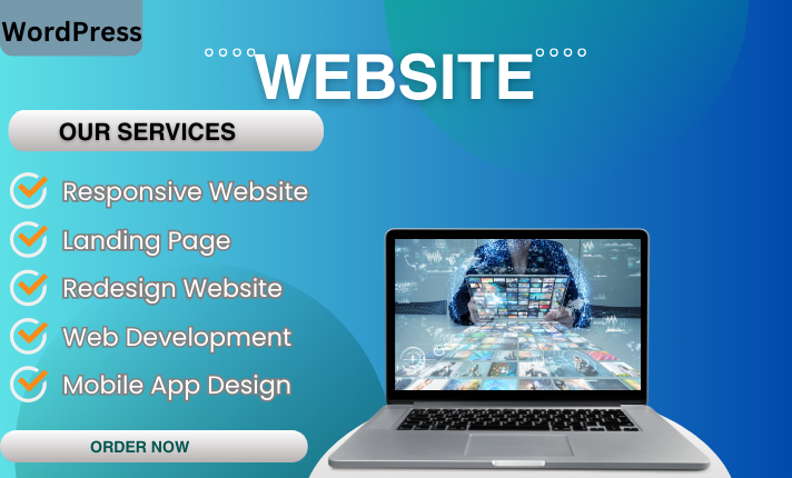 I will make a responsive website with WordPress for your business