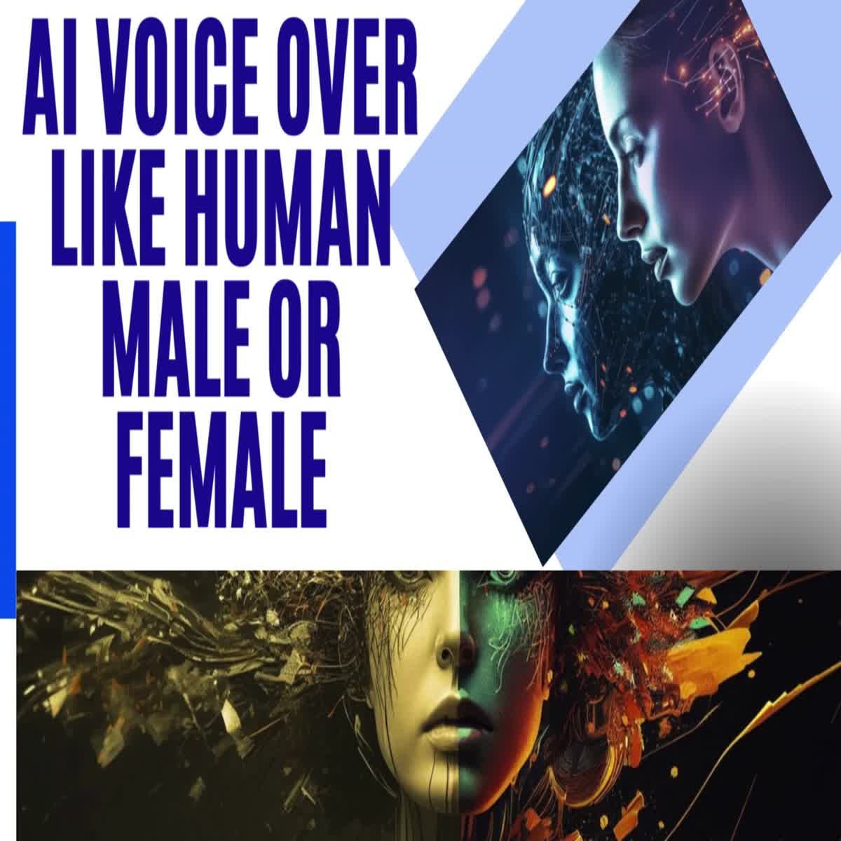 I will create real human like ai voice over text to speech