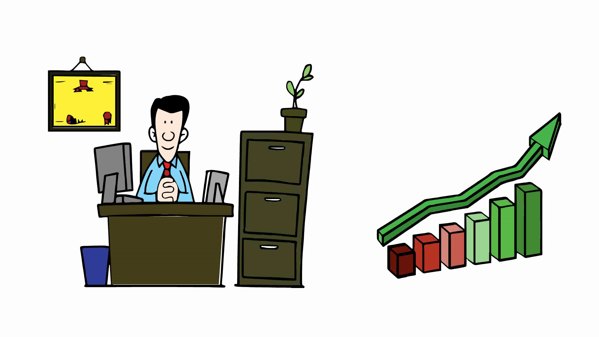 I will create eye catching and attractive premium whiteboard animation explainer videos