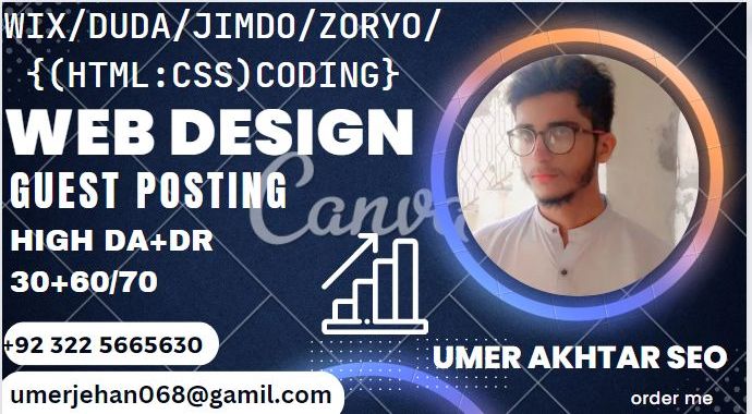 i will design website through coding and wix
