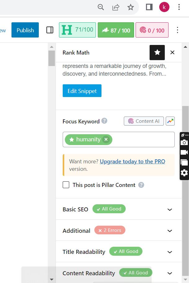 I Will On-page SEO audit WordPress website SEO Google ranking