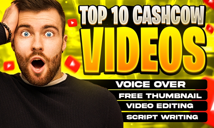 I'll edit your youtube cash cow video,vlogs,gaming videos in very good price