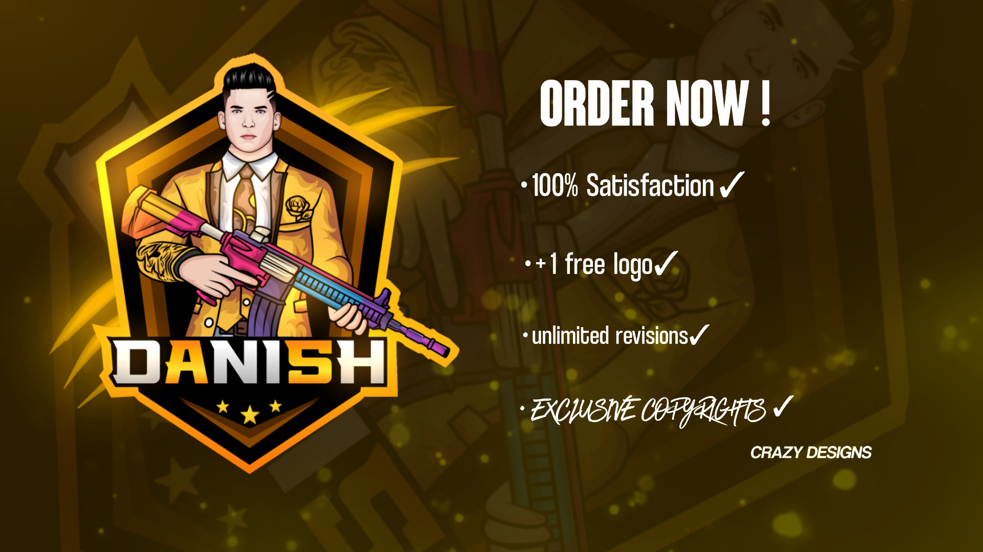 Design mascot logo for twitch esports youtube