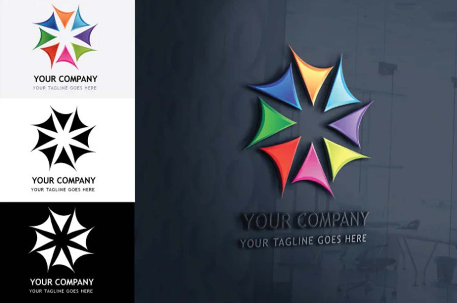 I will do 3 minimalist logo designs and a favicon as a gift