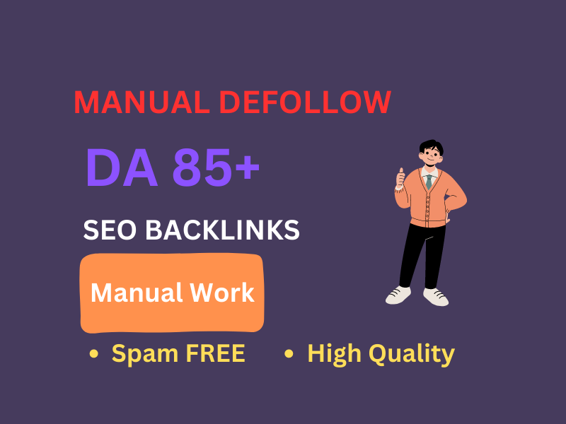 I will build high quality SEO backlinks high da authority white hat linkbuilding for your website
