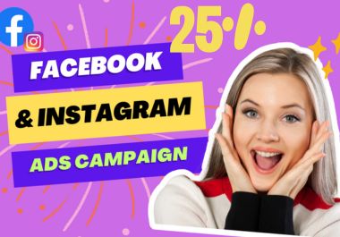 I will create your Facebook Ads Campaign ,Facebook Advertising, Facebook Ads