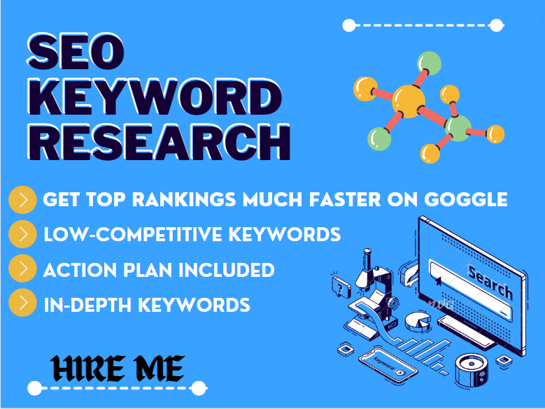 I will do Keyword Research for website google top ranking 