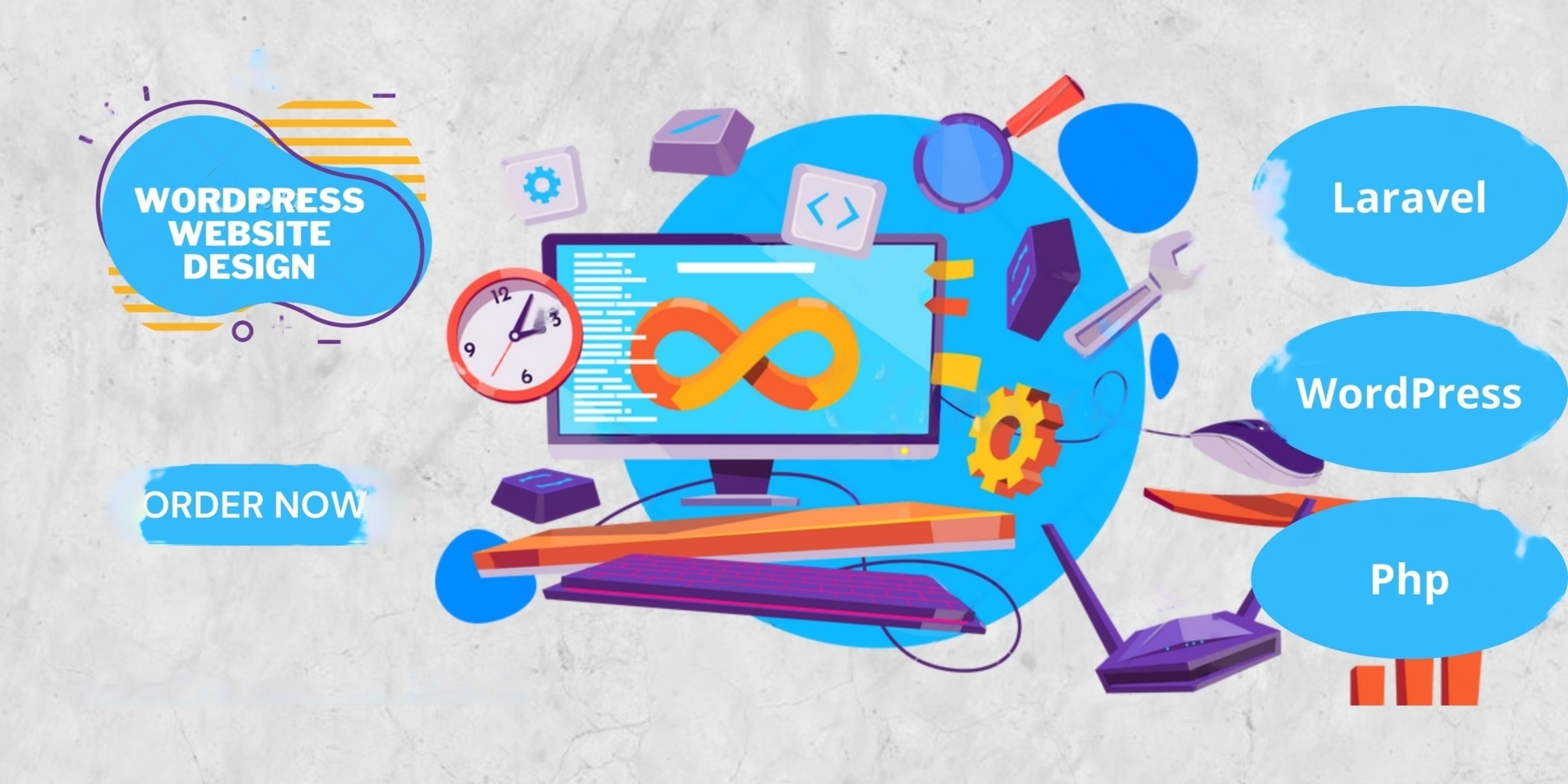 I will create one page website for your business