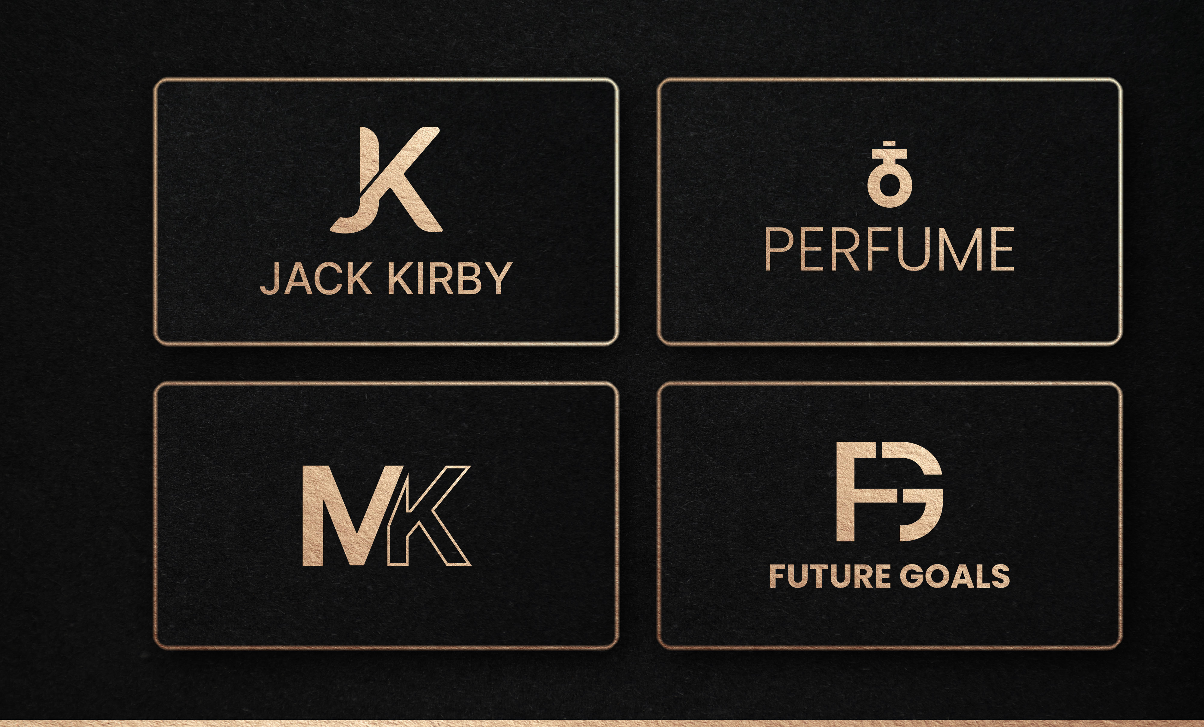 I will do minimalist luxury business logo design