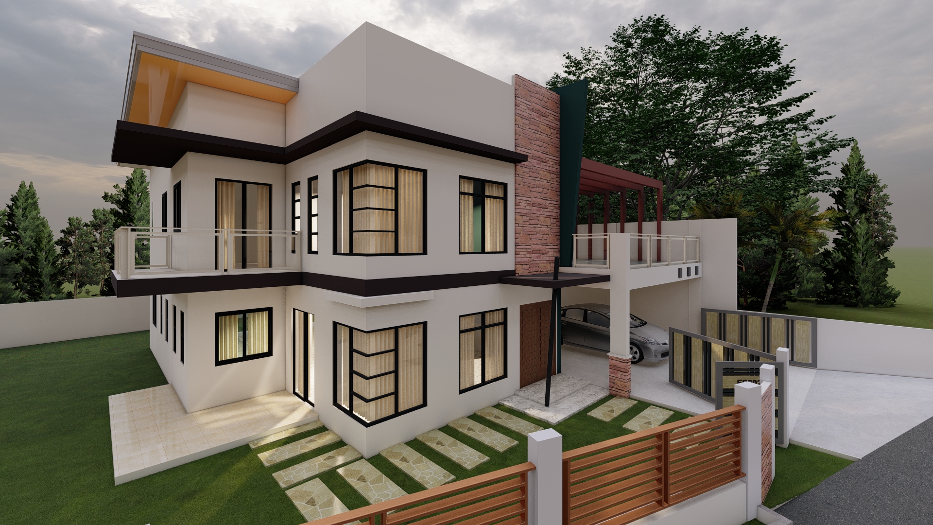 i will do exterior and interior realistic renders