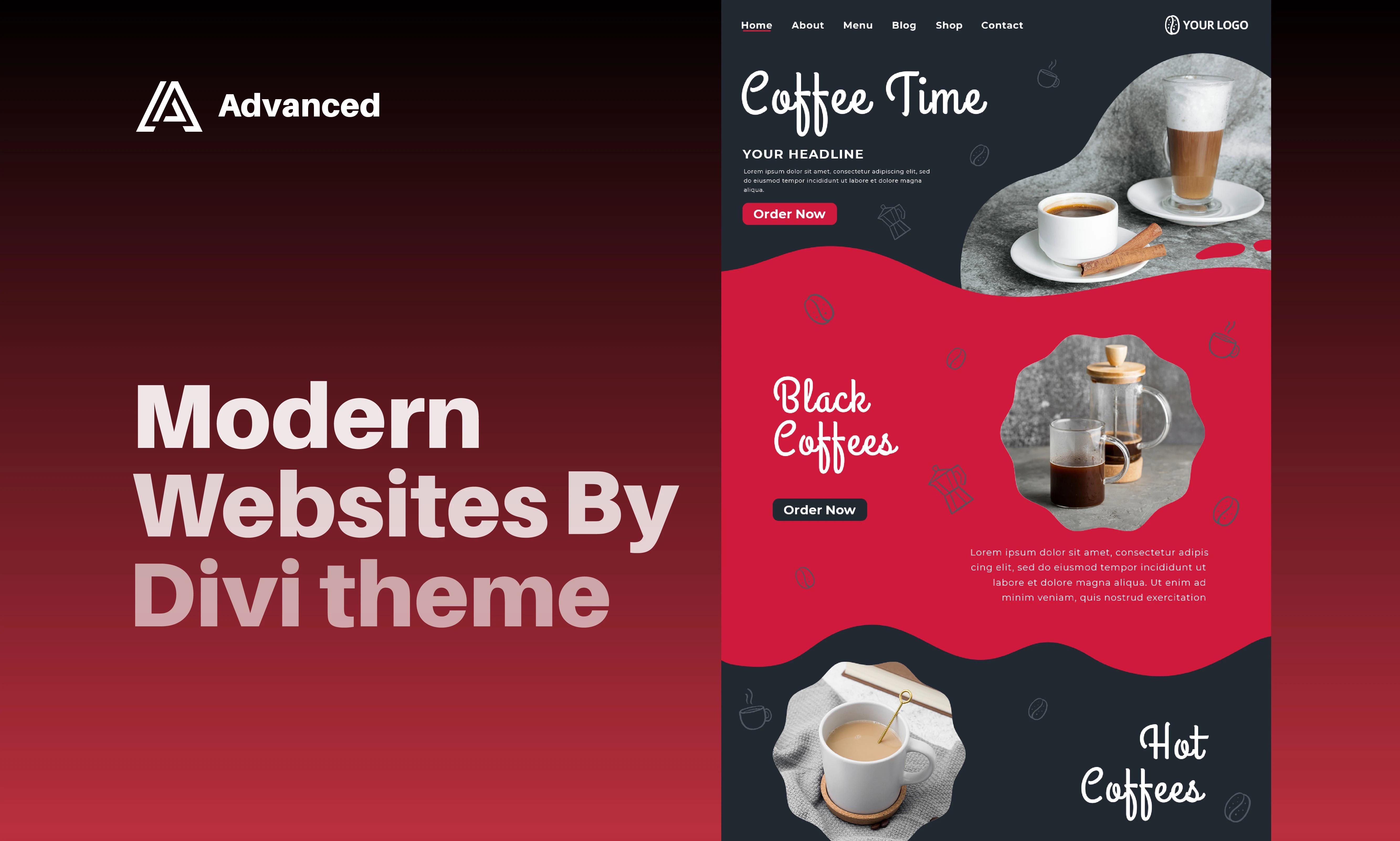 I will design a flexible and elegant design of wordpress website