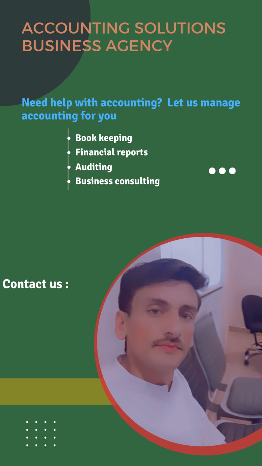 Accounting, Auditing and other admin services for your business
