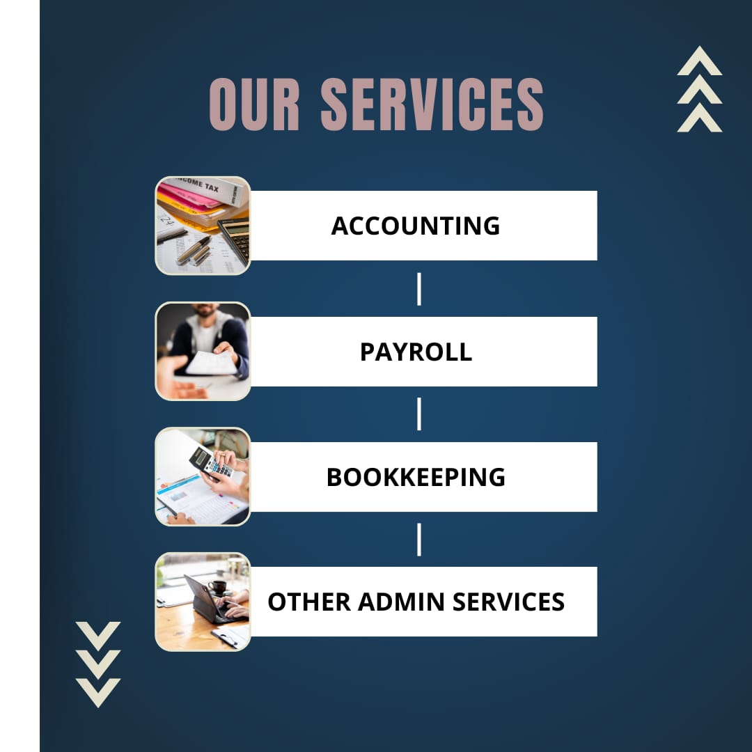 Accounting, Auditing and other admin services for yo...