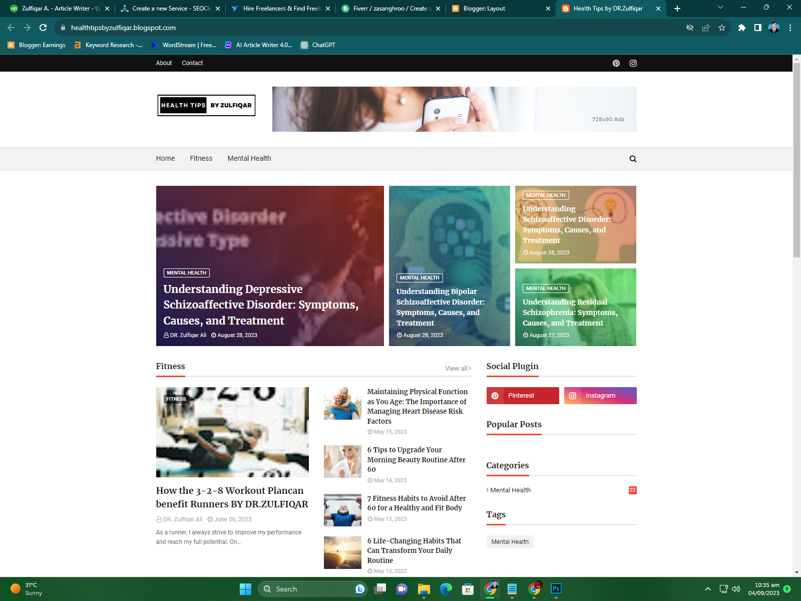 i will write A SEO Friendly Article with Keyword Research & Ranked keyword