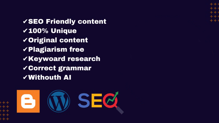 I Will write 20 Expert 1500+ Word Articles to Boost Your Blog or Website's SEO Ranking