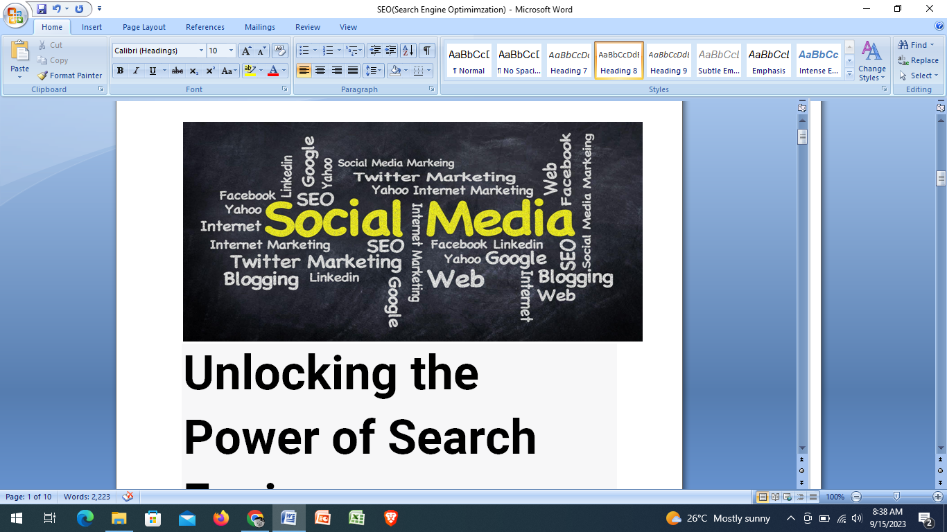 I will write 1500 words of unique and SEO optimized content or article & blogs for your website 