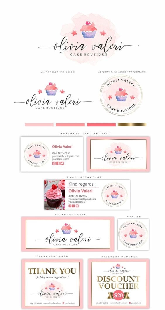 I will design logo and branding board for your business 