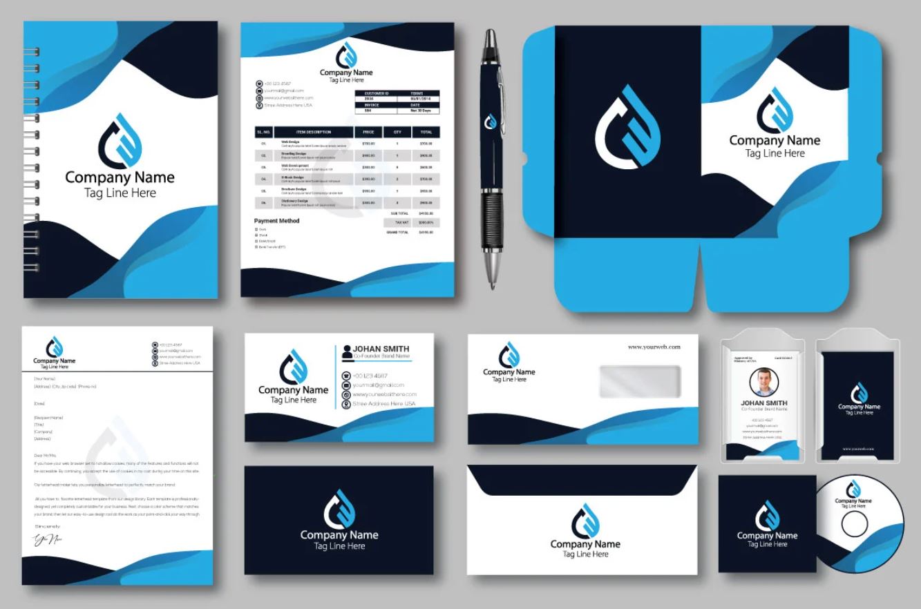 I will do professional business card,letterhead and stationery design