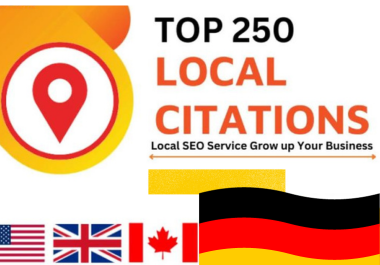 Top 250 Local SEO Citation Business Listing Quality D...