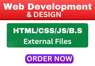 I Will be Your Professional and Creative Website Design and Development