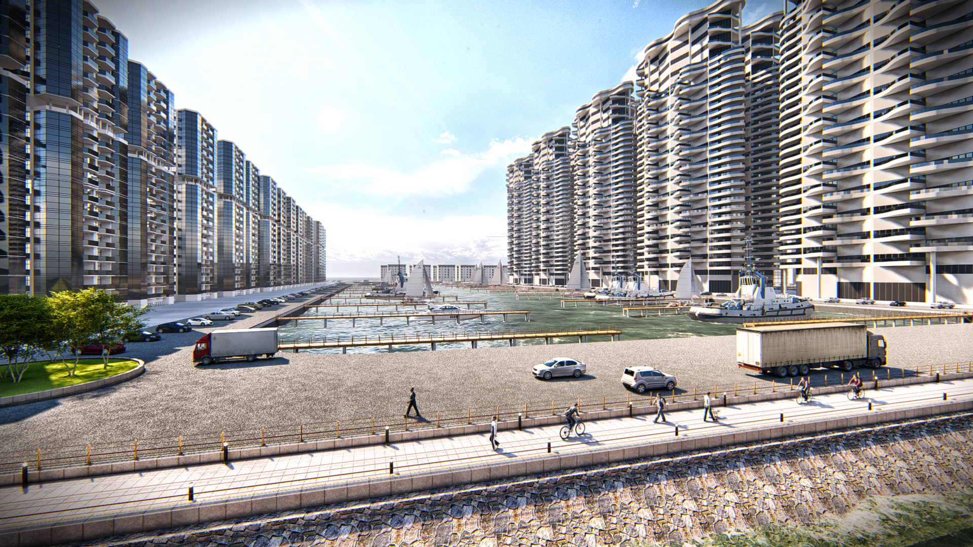 I will create an interactive Architecture Visualization file using unreal engine, blueprints