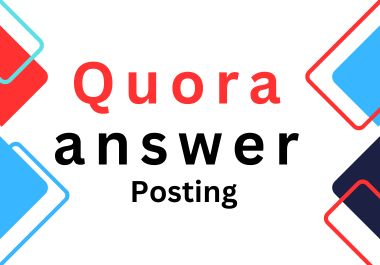 Unique 12 High Quality Quora Answer With Your Keyword & URL 
