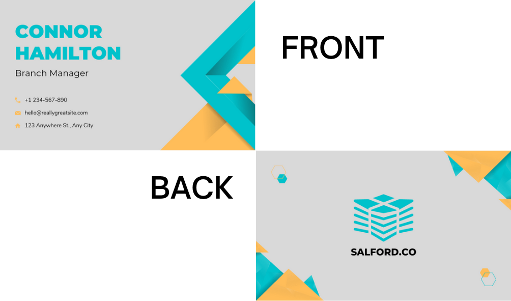 Business cards designer, unique and attractive with high Resolution