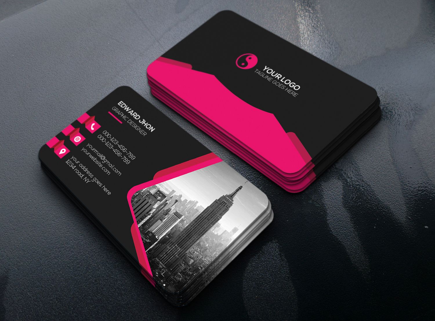 create business card professional