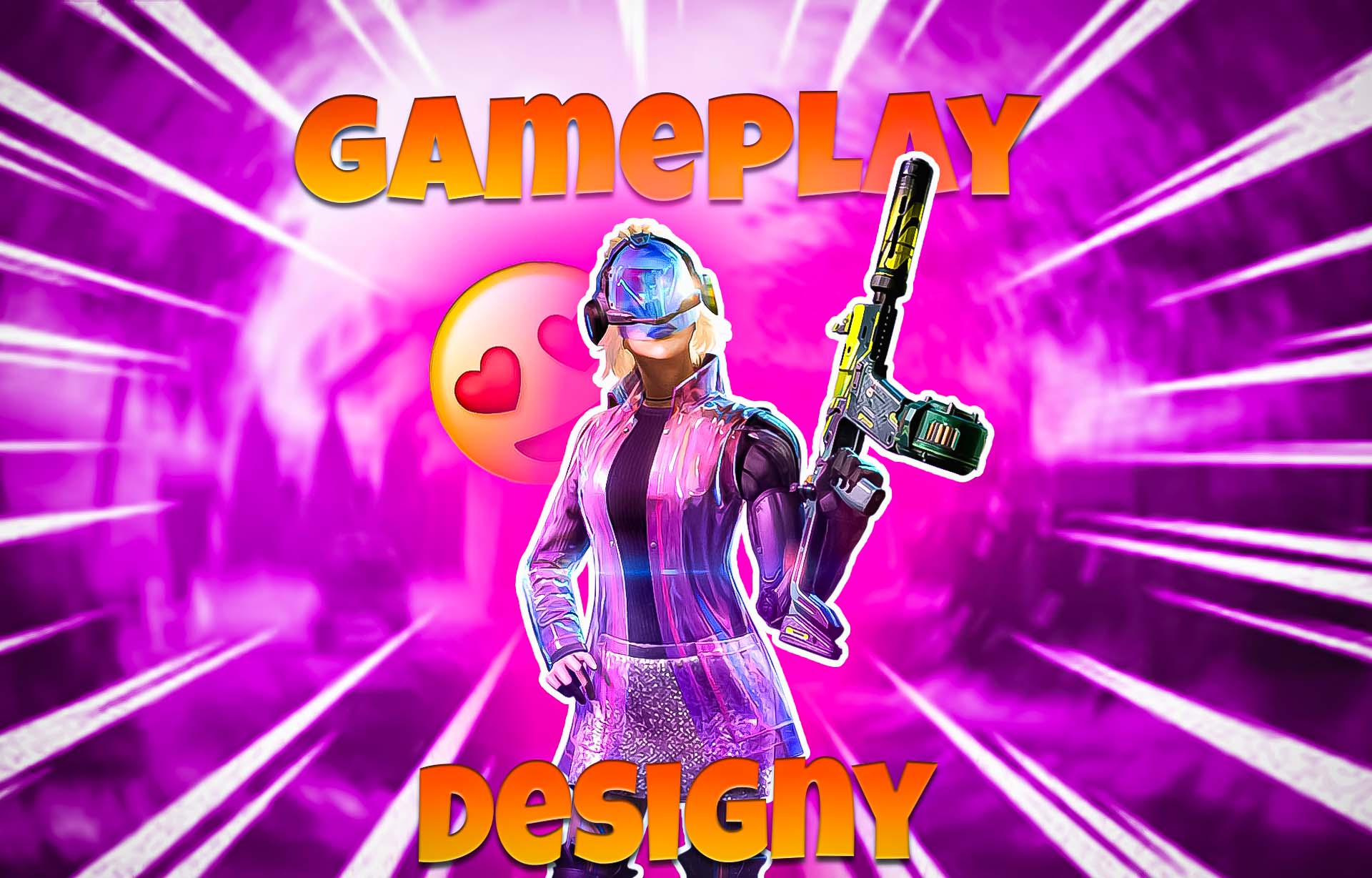 I will create a professional looking gaming thumbnail 