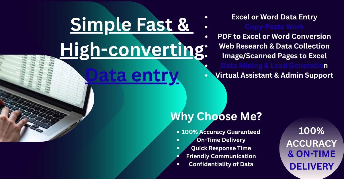 Simple Fast & High-Conveerting Data Entry