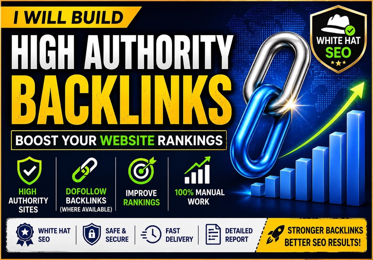 I Will Build High Authority Dofollow Backlinks for Better Google Rankings