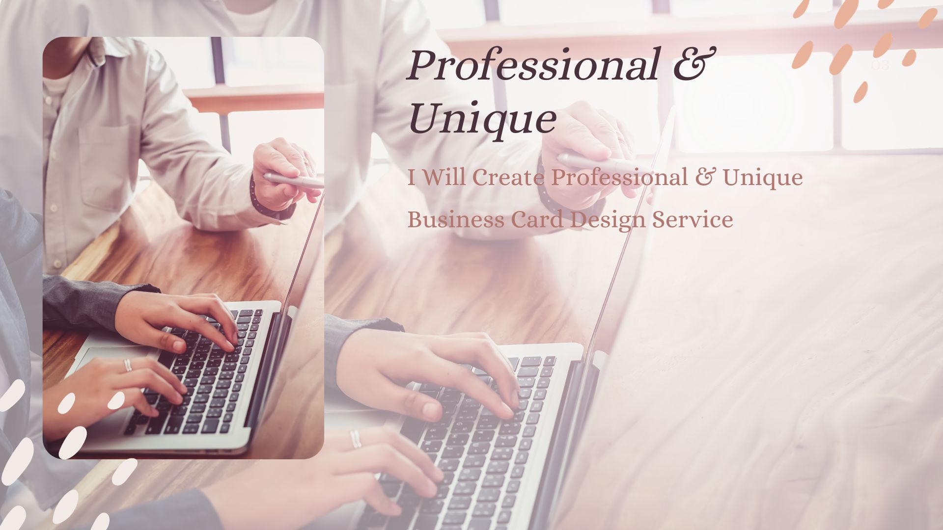 I Will Create Professional & Unique Business Card Design Service