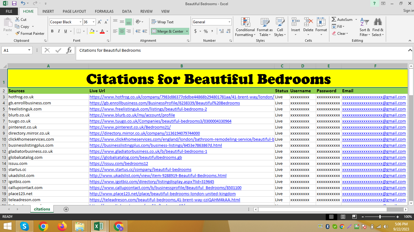 i will create 300+ local citations for US, CANADA, AU, UK, INDIA, and other country
