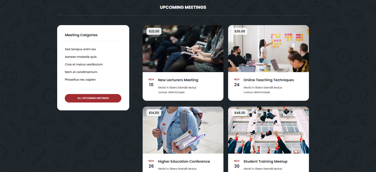 Online Learning Marketplace and Meeting