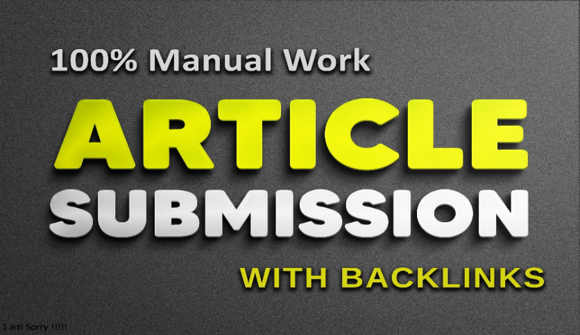 10 Article submission backlinks DA 50+ 