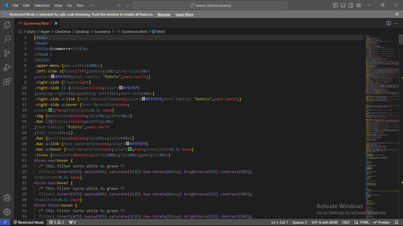I will create a modern, responsive website using HTML, CSS