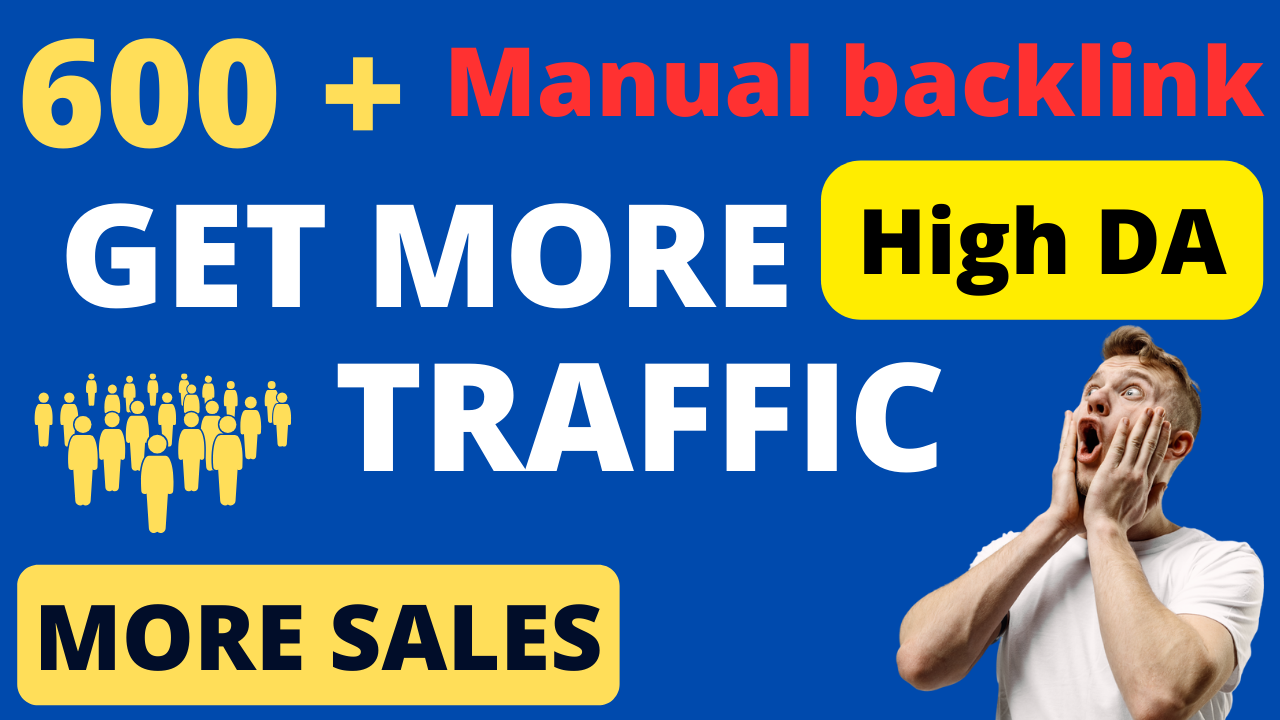 I will build 600 profile backlinks with high da.