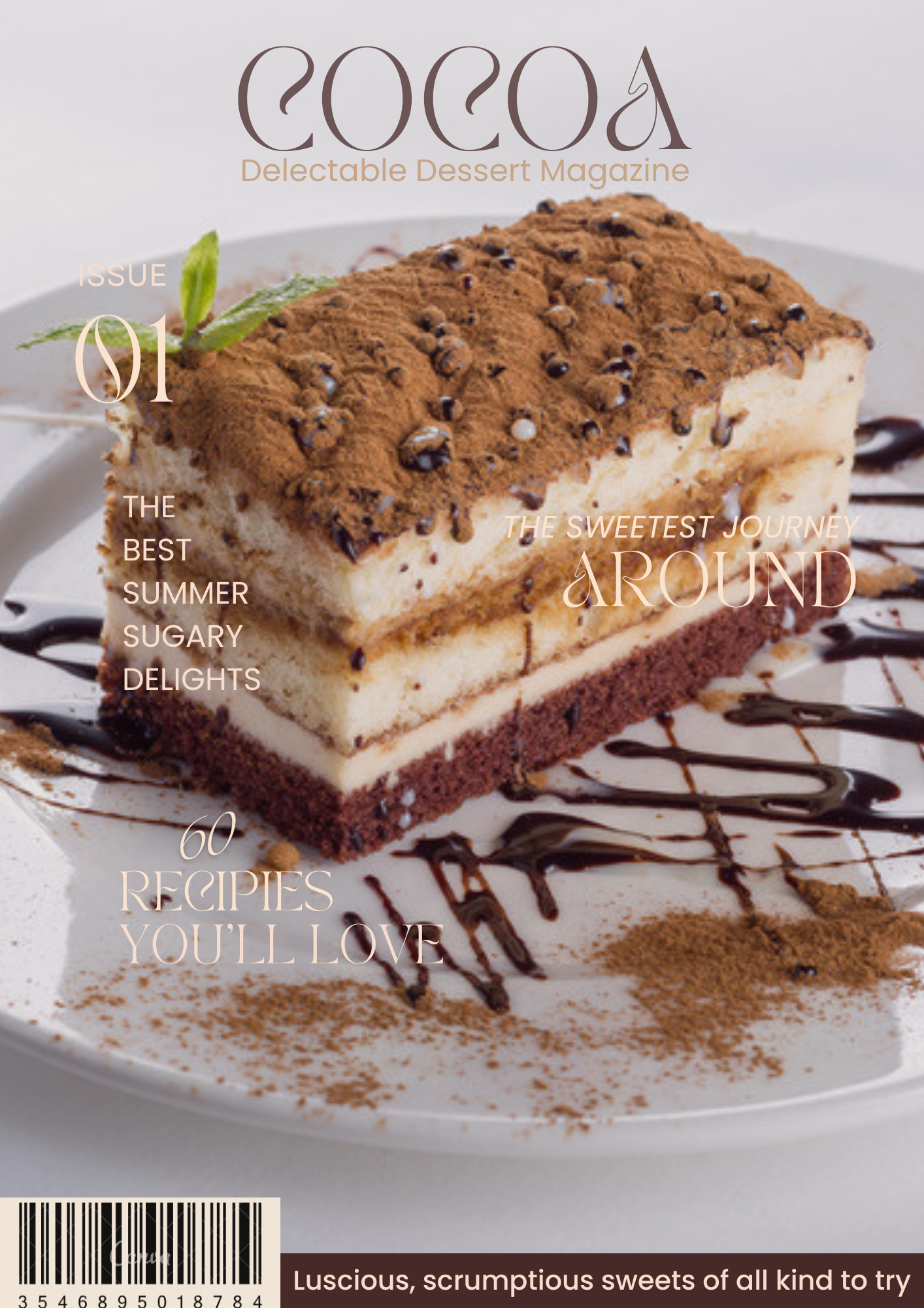 I can design English magazine covers for you