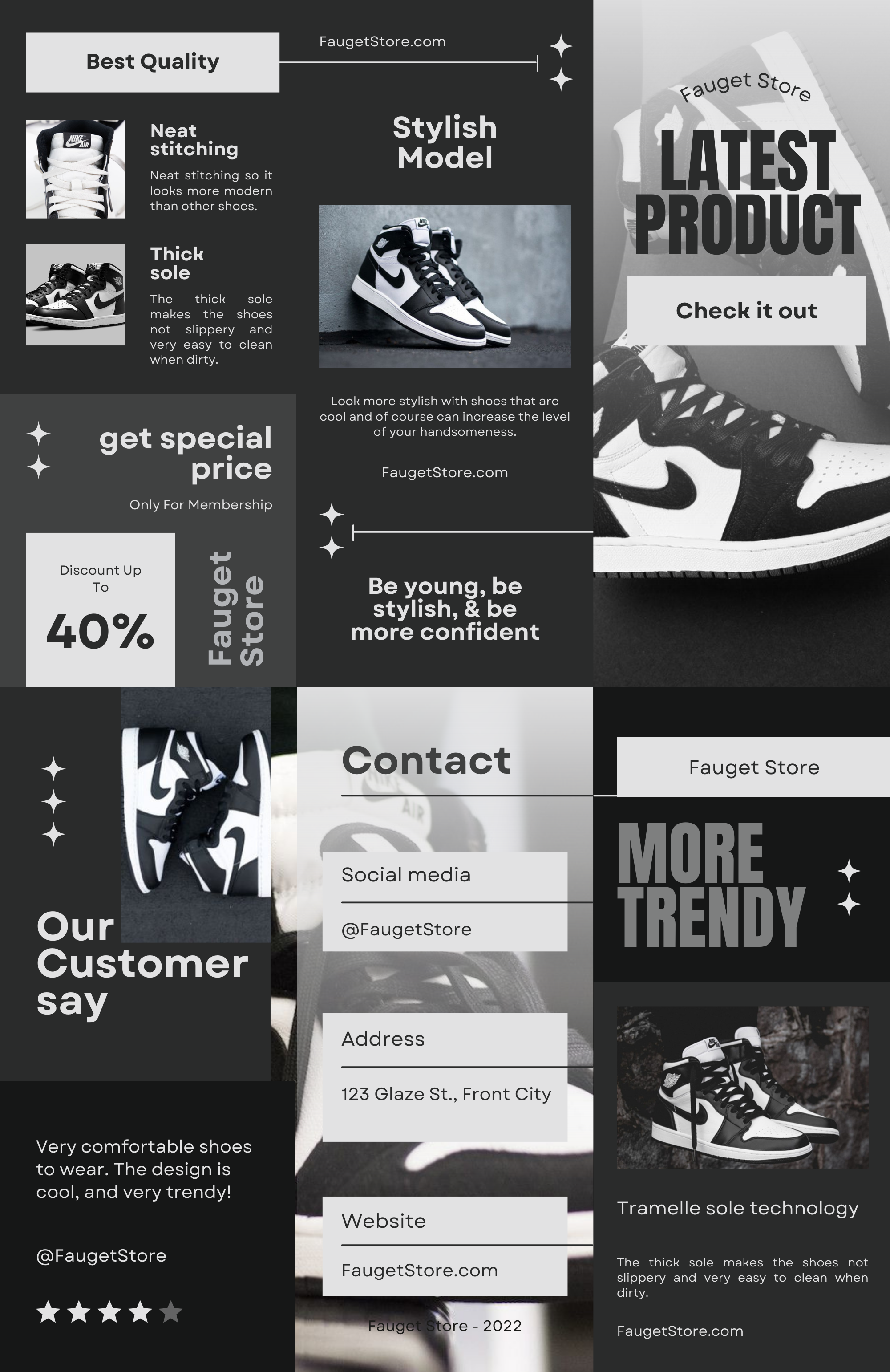 I will design unique Trifold brochures for you 