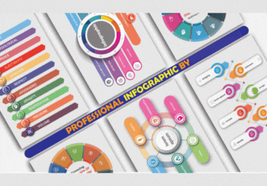 I will design an eye catchy infographic within 24 hours