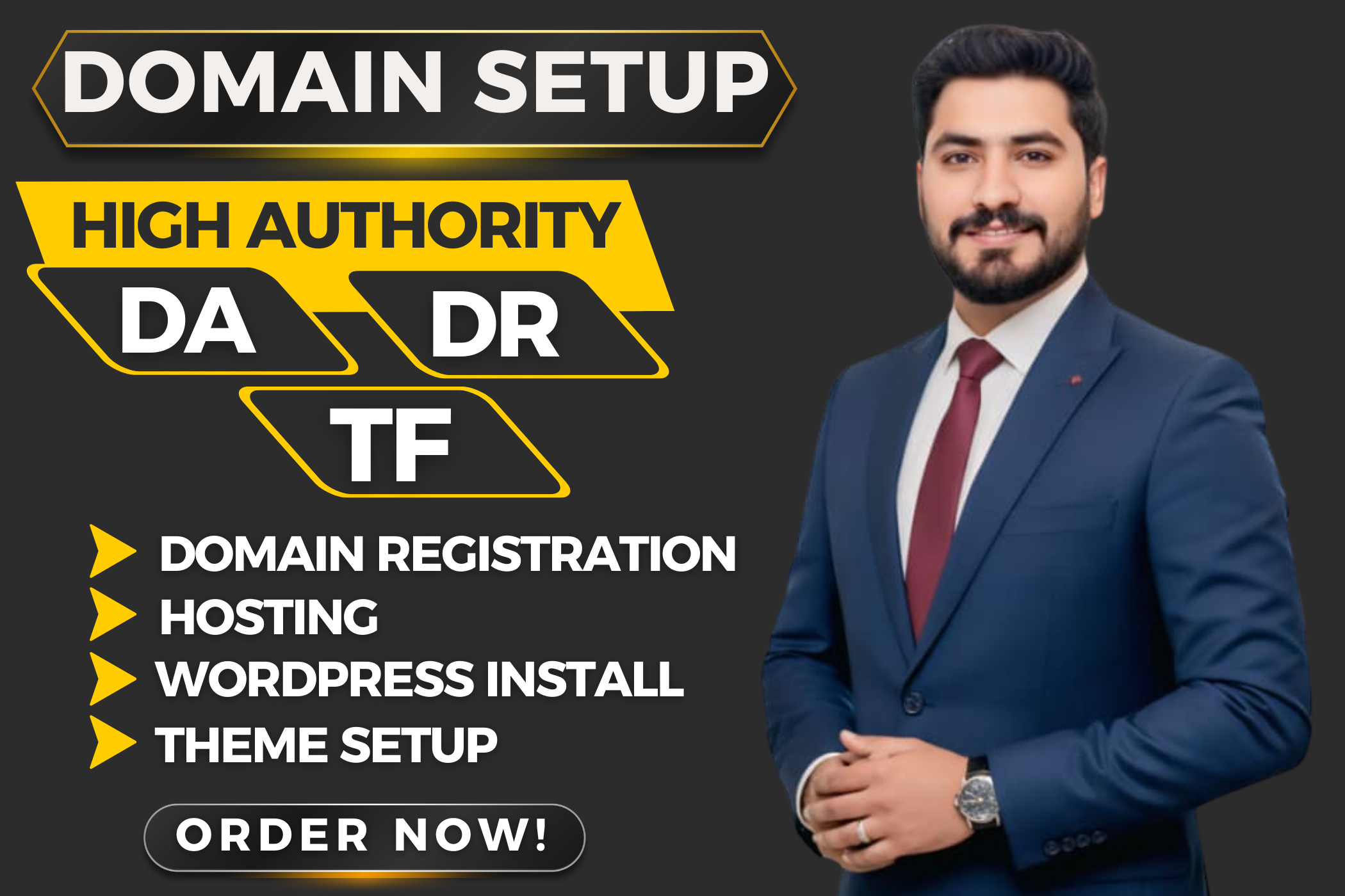 I will create high authority 10 Domains Setup for you...