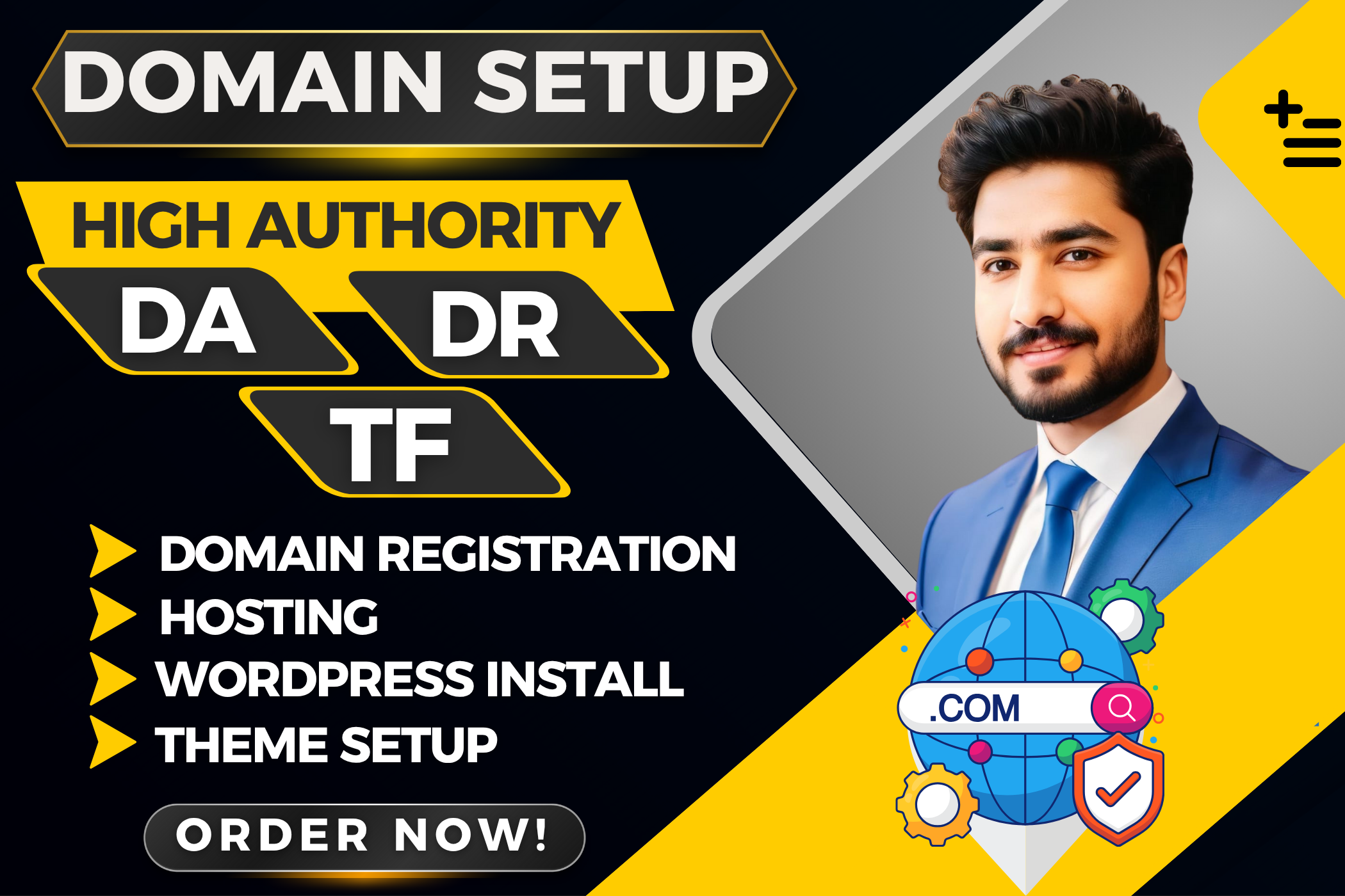 I will create high authority 10 Domains Setup for you...