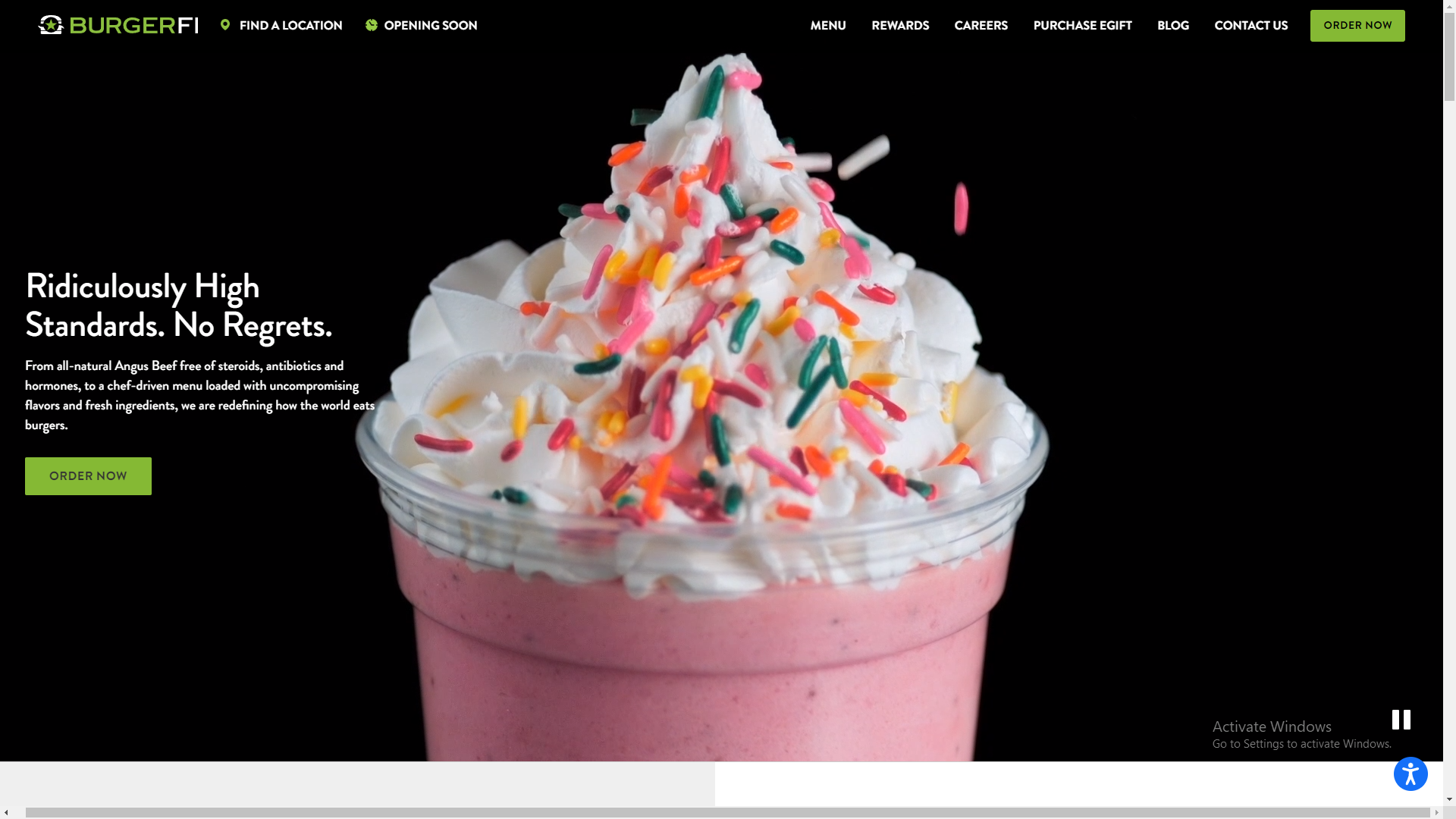 i will design, develop creative and stunning 1 page WordPress website design