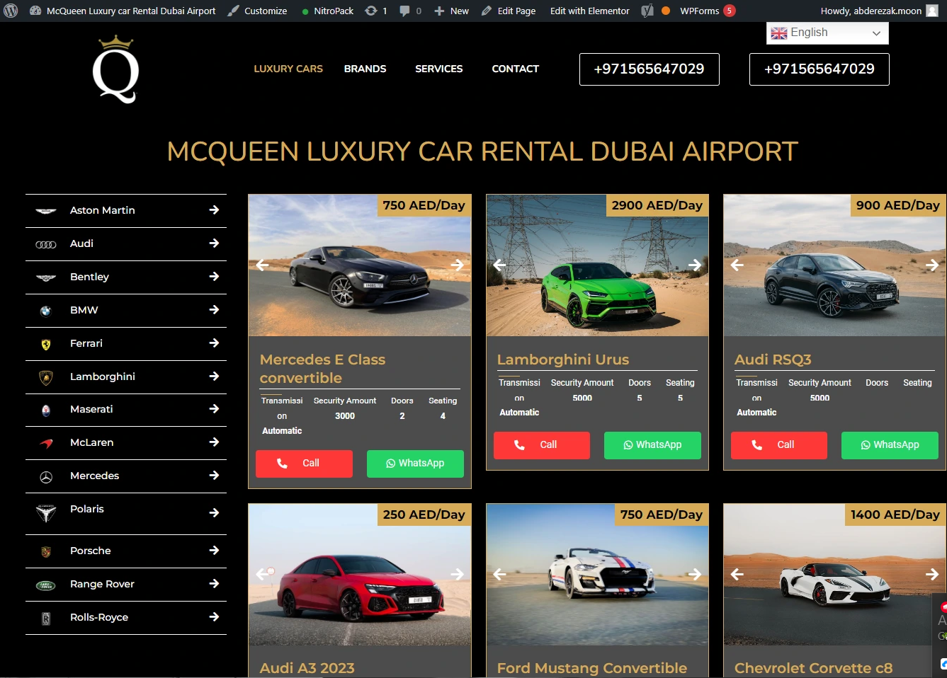 i will design, develop creative and stunning 1 page WordPress website design