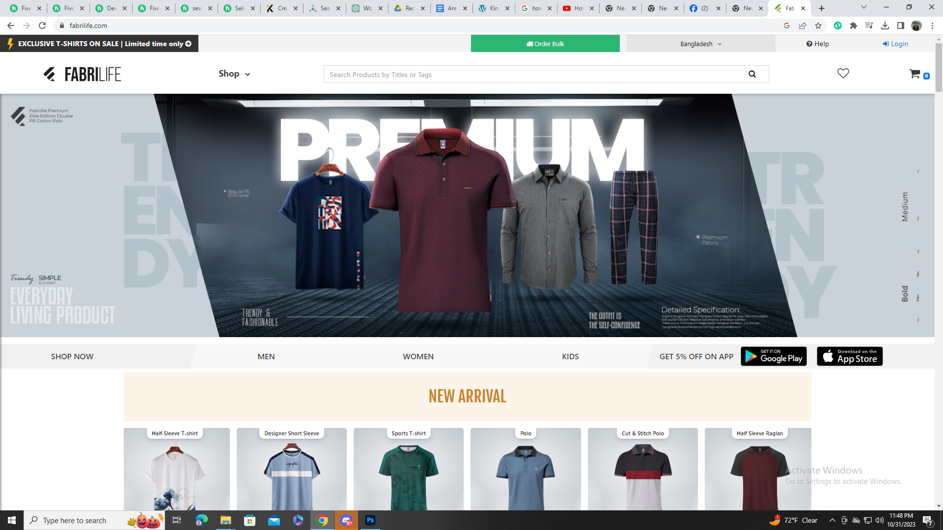 i will design, develop creative and stunning 1 page WordPress website design