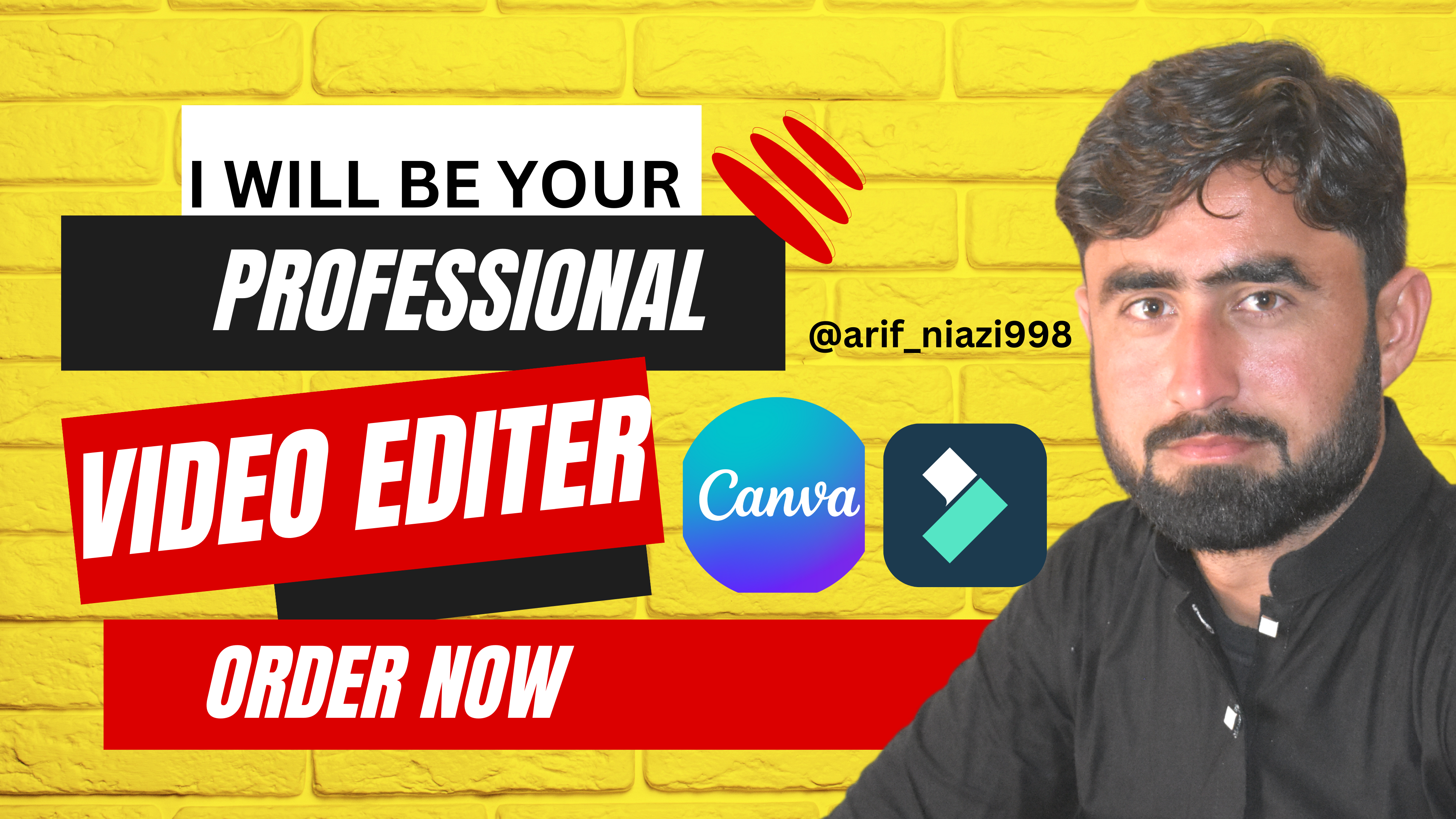 I am video editor transcription translator voice over thumbnail script writer content writer 