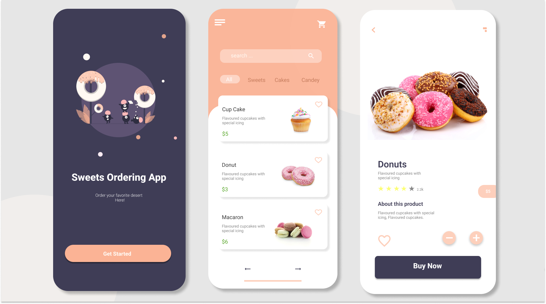 I will design clean mobile and web app